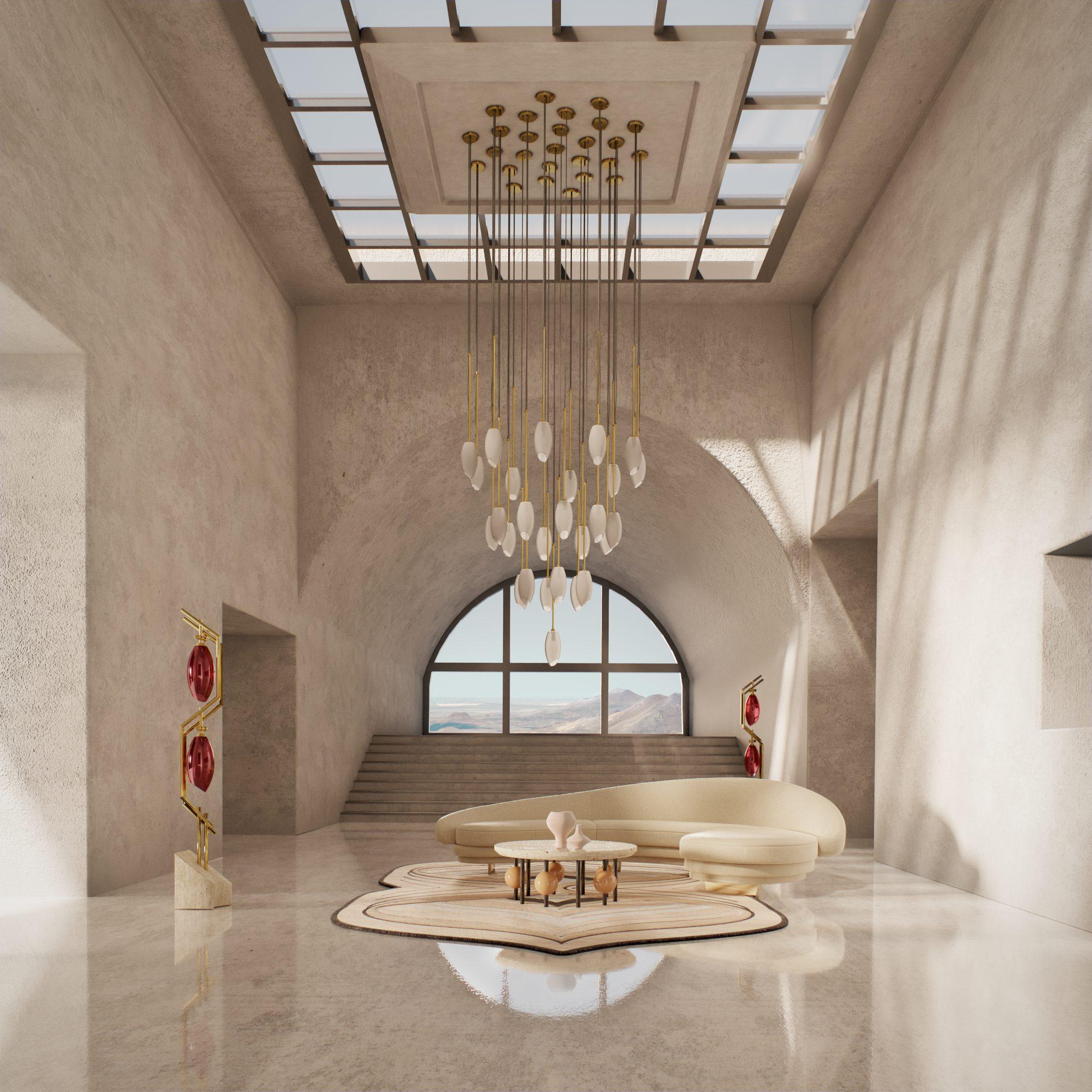 Elevate Ambiance with Statement Chandeliers and Pendant Lights